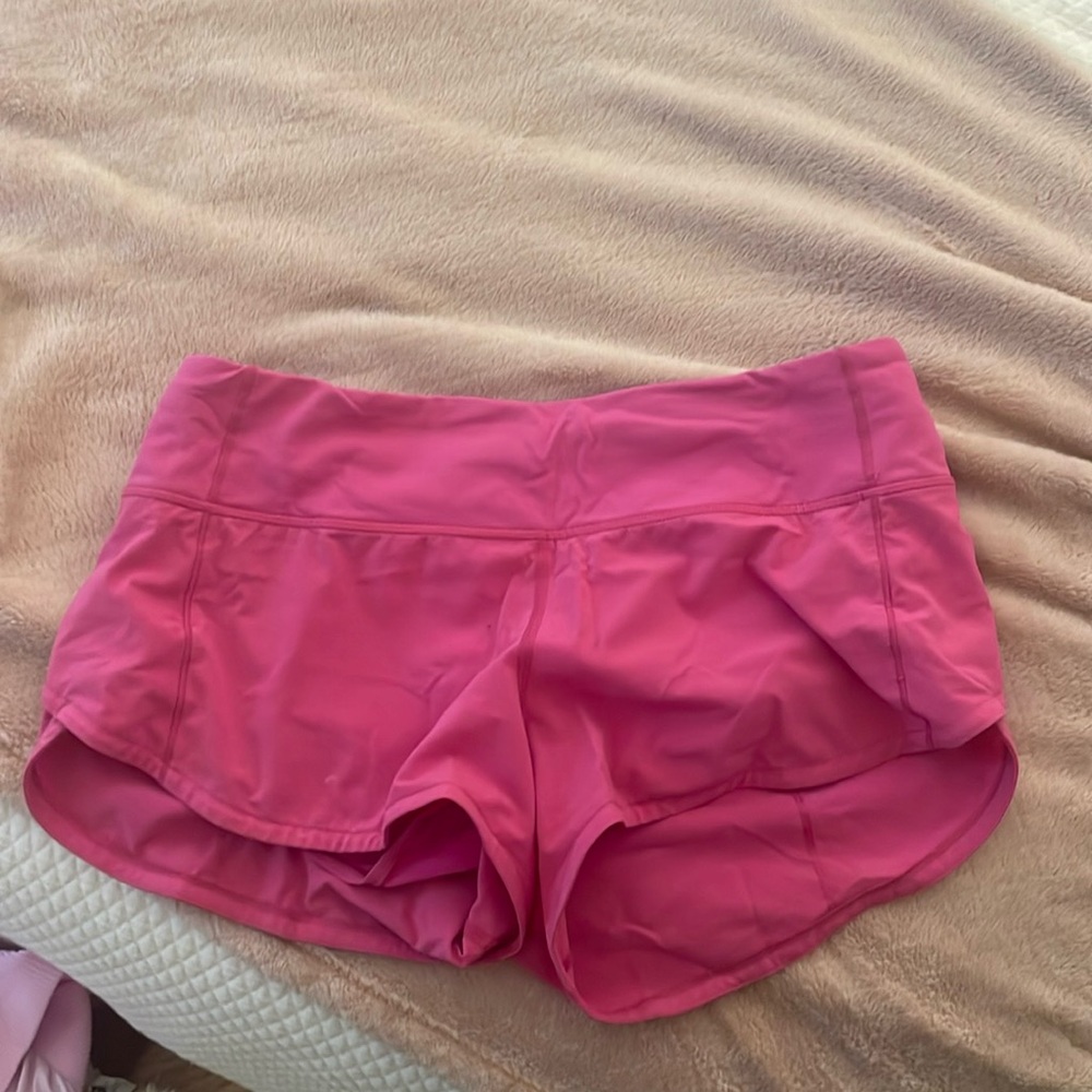 Sonic pink lulu shorts speed up